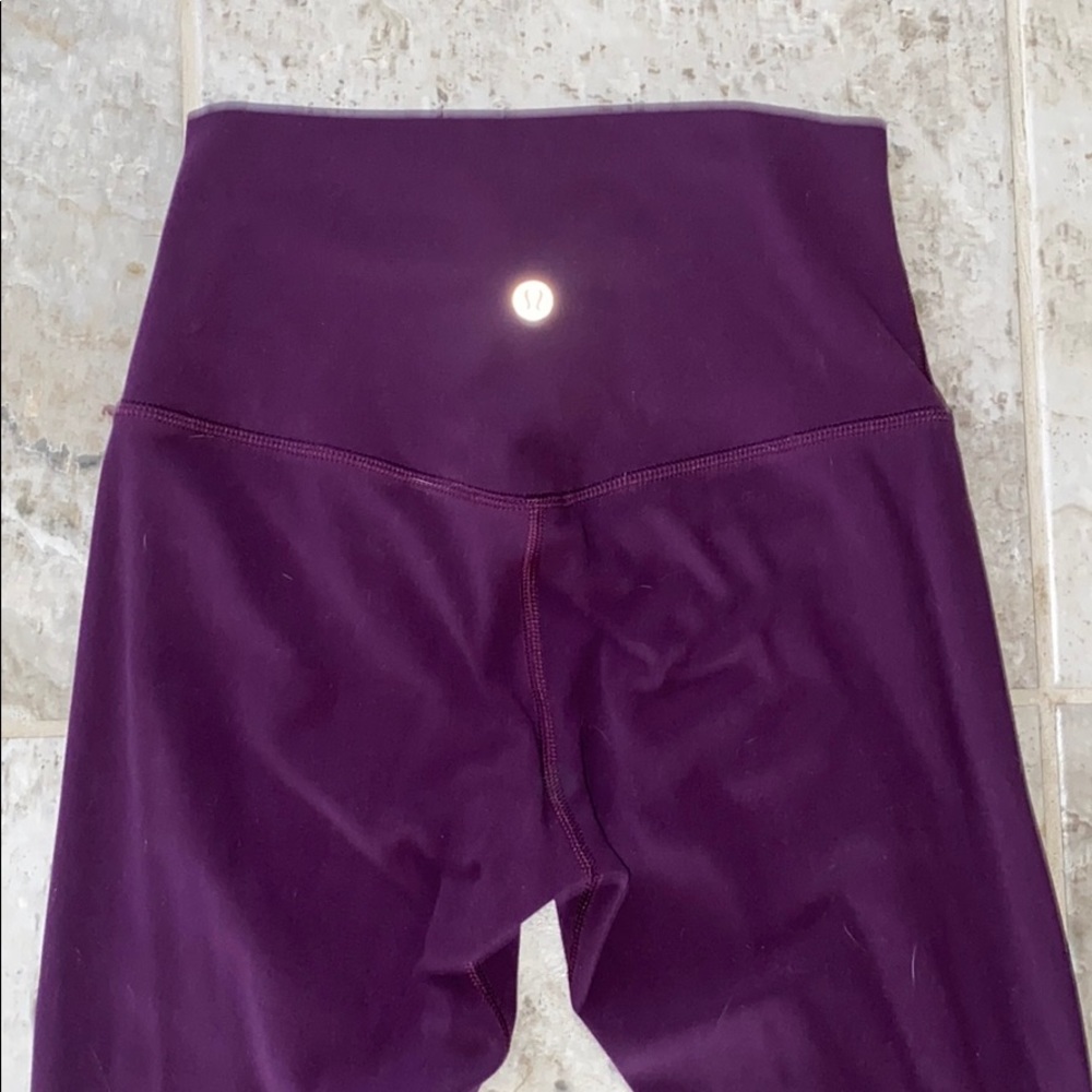 Purple Lululemon Align Leggings